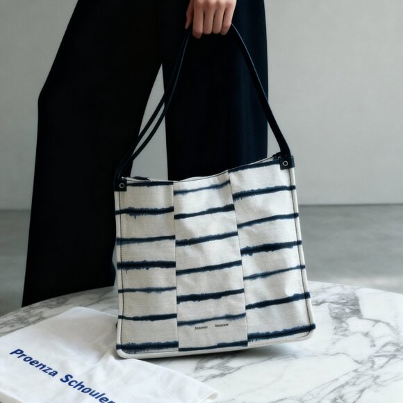 New Proenza Schouler tie dye canvas tote - Picture 1 of 8